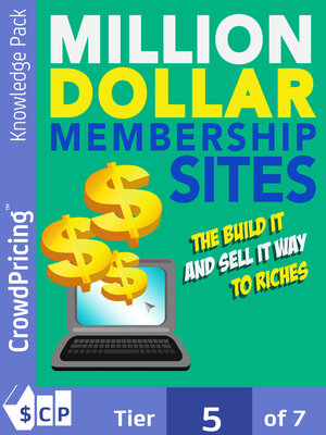 cover image of Million-Dollar Membership Site